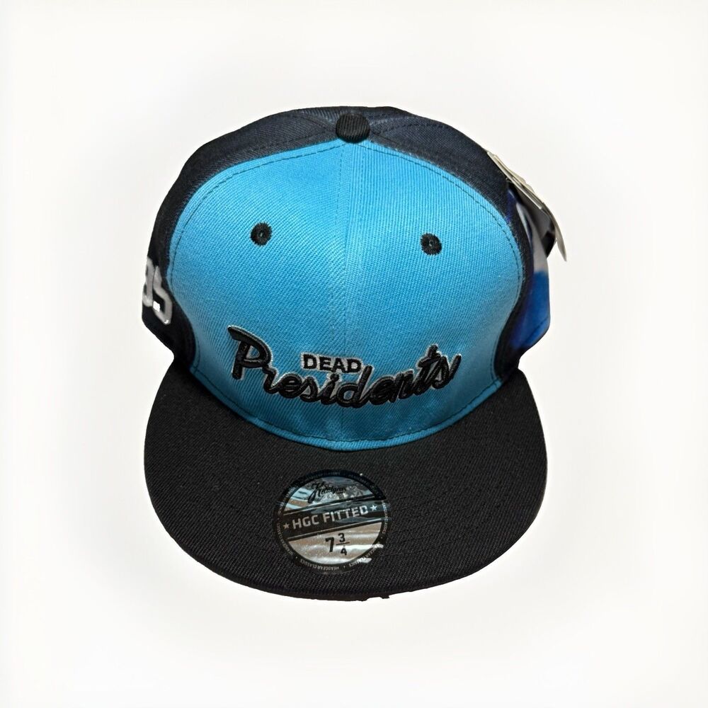 Headgear Classics Dead Presidents Fitted Cap 7 3/4 Black Red